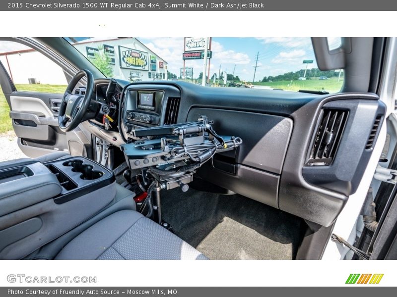 Summit White / Dark Ash/Jet Black 2015 Chevrolet Silverado 1500 WT Regular Cab 4x4