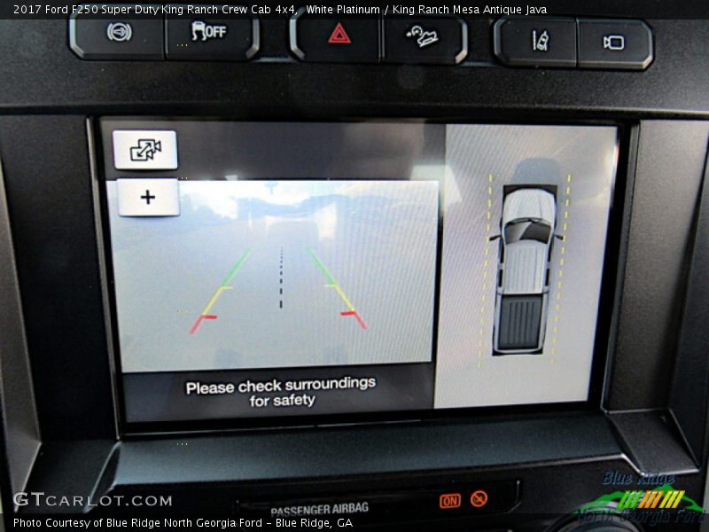 White Platinum / King Ranch Mesa Antique Java 2017 Ford F250 Super Duty King Ranch Crew Cab 4x4
