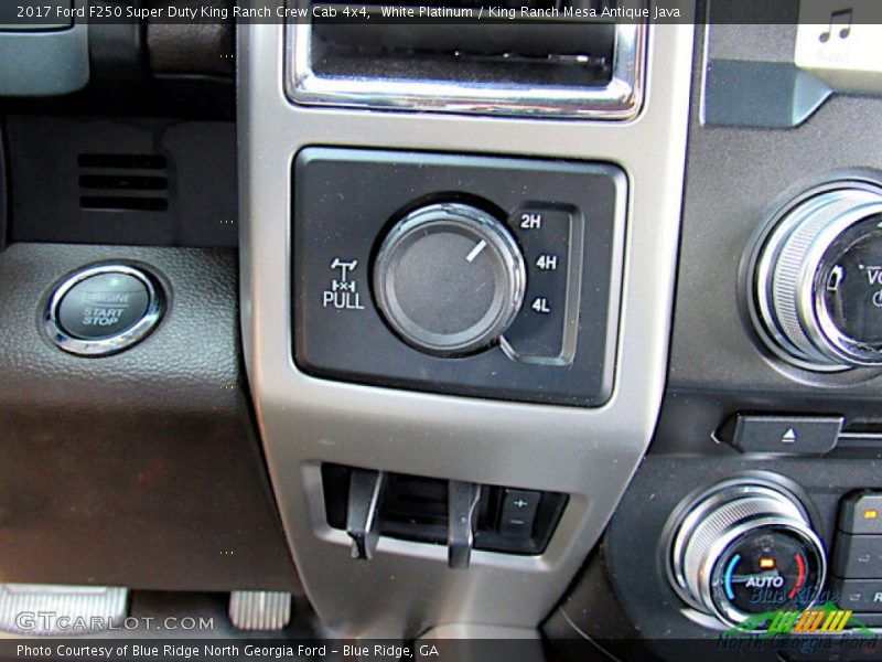 White Platinum / King Ranch Mesa Antique Java 2017 Ford F250 Super Duty King Ranch Crew Cab 4x4