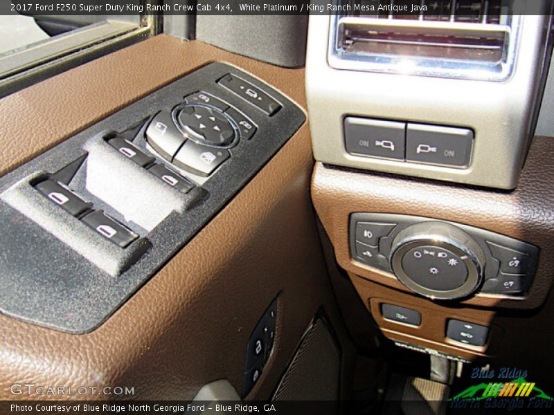 White Platinum / King Ranch Mesa Antique Java 2017 Ford F250 Super Duty King Ranch Crew Cab 4x4