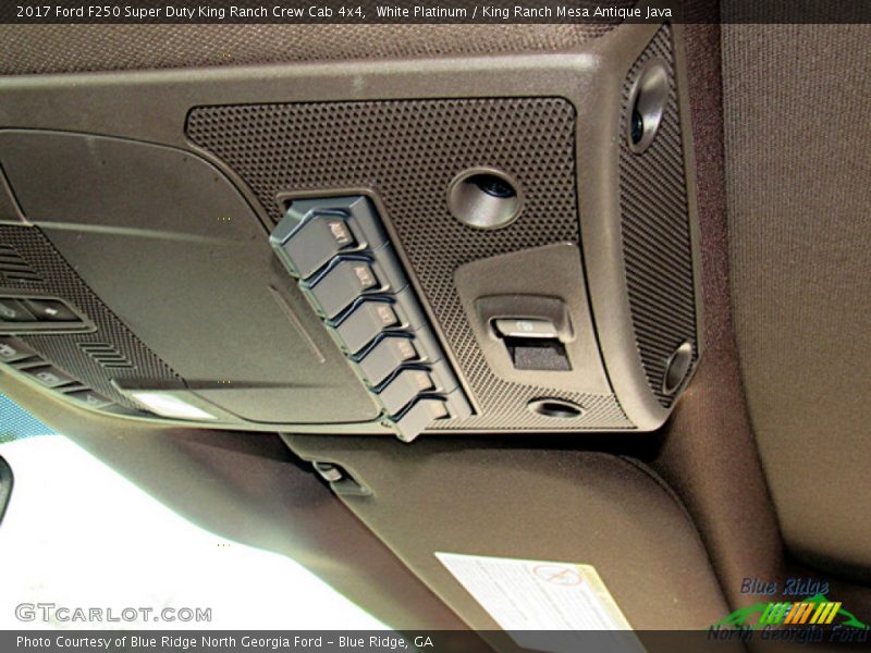 White Platinum / King Ranch Mesa Antique Java 2017 Ford F250 Super Duty King Ranch Crew Cab 4x4