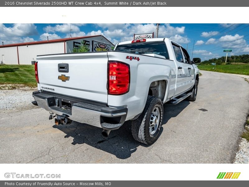 Summit White / Dark Ash/Jet Black 2016 Chevrolet Silverado 2500HD WT Crew Cab 4x4