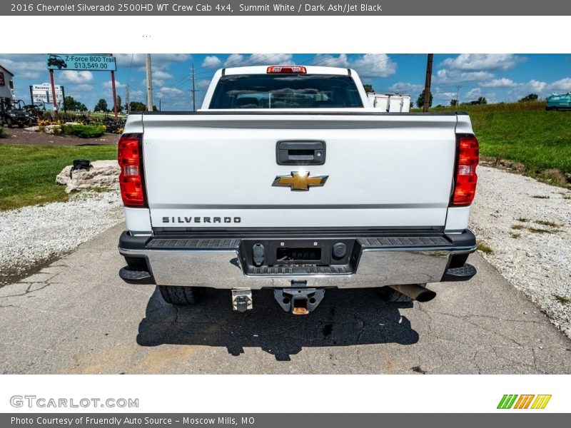 Summit White / Dark Ash/Jet Black 2016 Chevrolet Silverado 2500HD WT Crew Cab 4x4