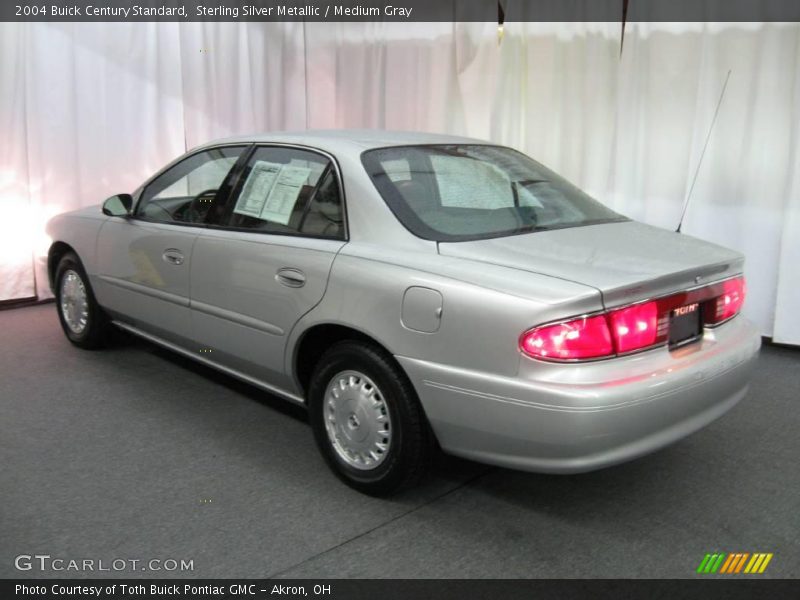 Sterling Silver Metallic / Medium Gray 2004 Buick Century Standard