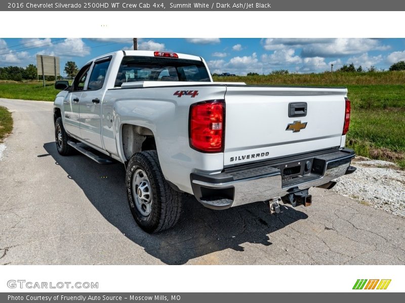 Summit White / Dark Ash/Jet Black 2016 Chevrolet Silverado 2500HD WT Crew Cab 4x4
