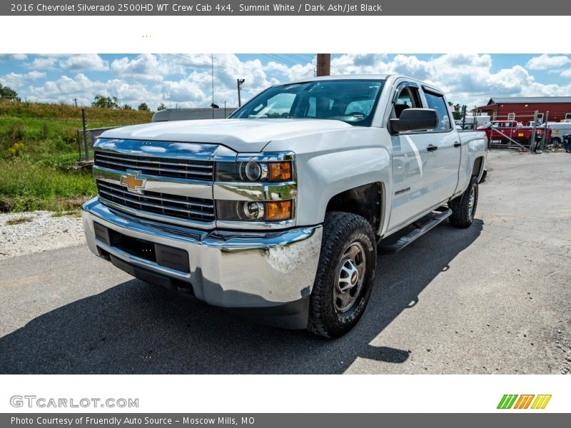 Summit White / Dark Ash/Jet Black 2016 Chevrolet Silverado 2500HD WT Crew Cab 4x4