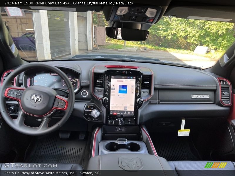 Dashboard of 2024 1500 Rebel Crew Cab 4x4