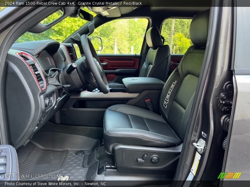 Front Seat of 2024 1500 Rebel Crew Cab 4x4