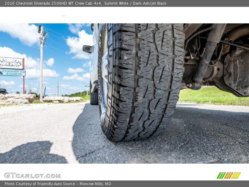 Summit White / Dark Ash/Jet Black 2016 Chevrolet Silverado 2500HD WT Crew Cab 4x4