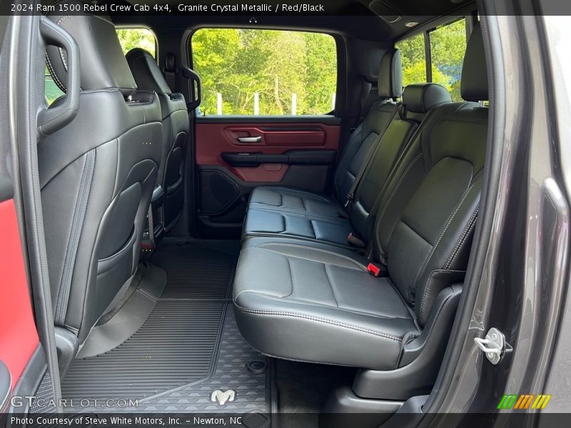 Rear Seat of 2024 1500 Rebel Crew Cab 4x4