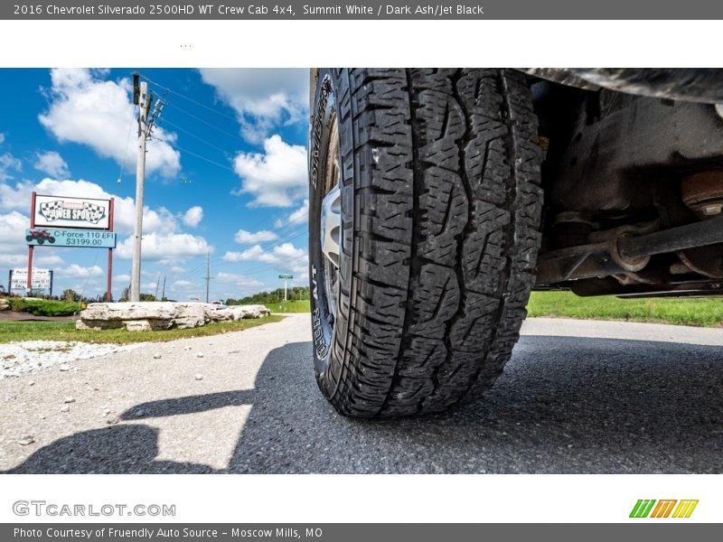 Summit White / Dark Ash/Jet Black 2016 Chevrolet Silverado 2500HD WT Crew Cab 4x4