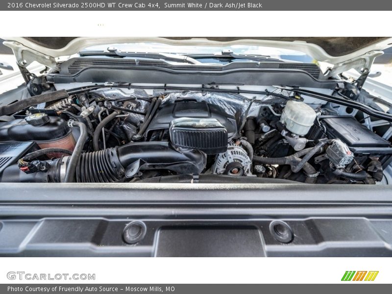 Summit White / Dark Ash/Jet Black 2016 Chevrolet Silverado 2500HD WT Crew Cab 4x4