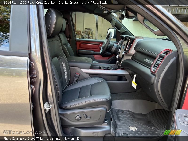Front Seat of 2024 1500 Rebel Crew Cab 4x4