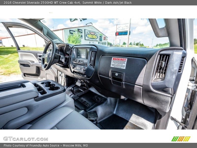 Summit White / Dark Ash/Jet Black 2016 Chevrolet Silverado 2500HD WT Crew Cab 4x4