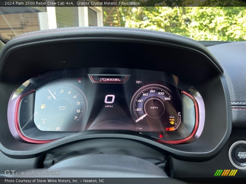  2024 1500 Rebel Crew Cab 4x4 Rebel Crew Cab 4x4 Gauges