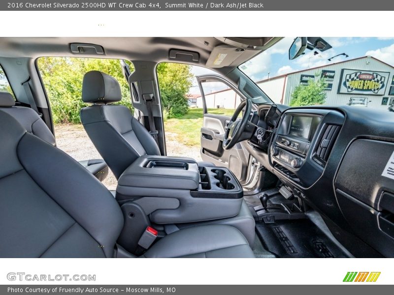 Summit White / Dark Ash/Jet Black 2016 Chevrolet Silverado 2500HD WT Crew Cab 4x4