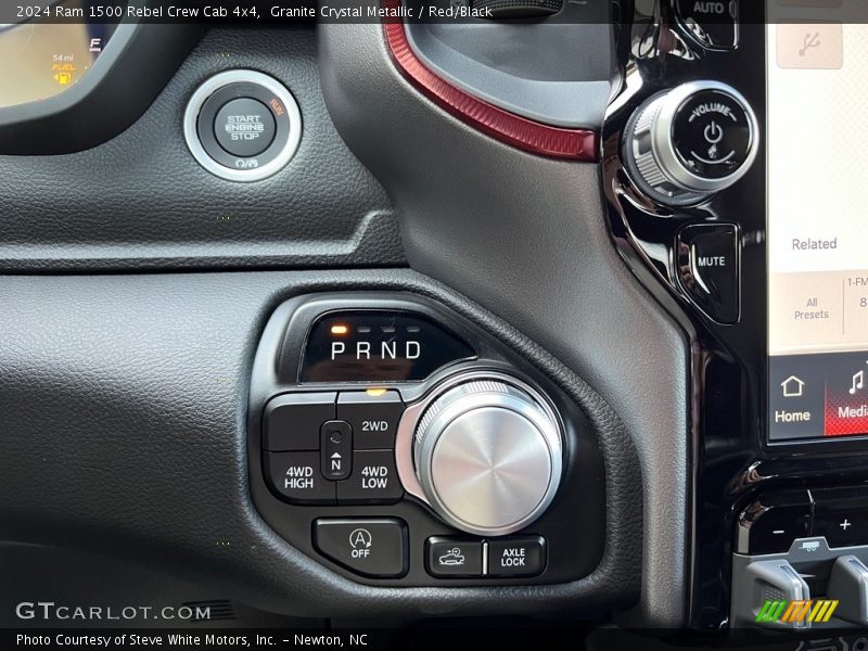  2024 1500 Rebel Crew Cab 4x4 8 Speed Automatic Shifter