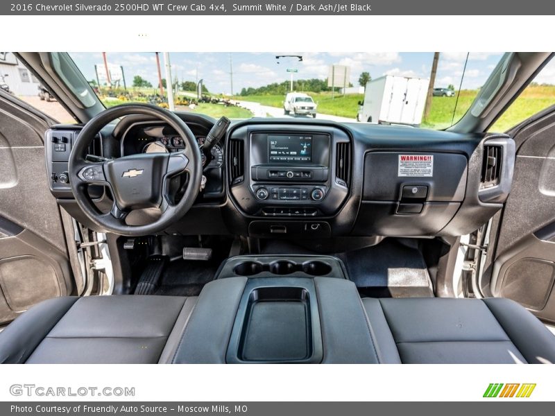 Summit White / Dark Ash/Jet Black 2016 Chevrolet Silverado 2500HD WT Crew Cab 4x4