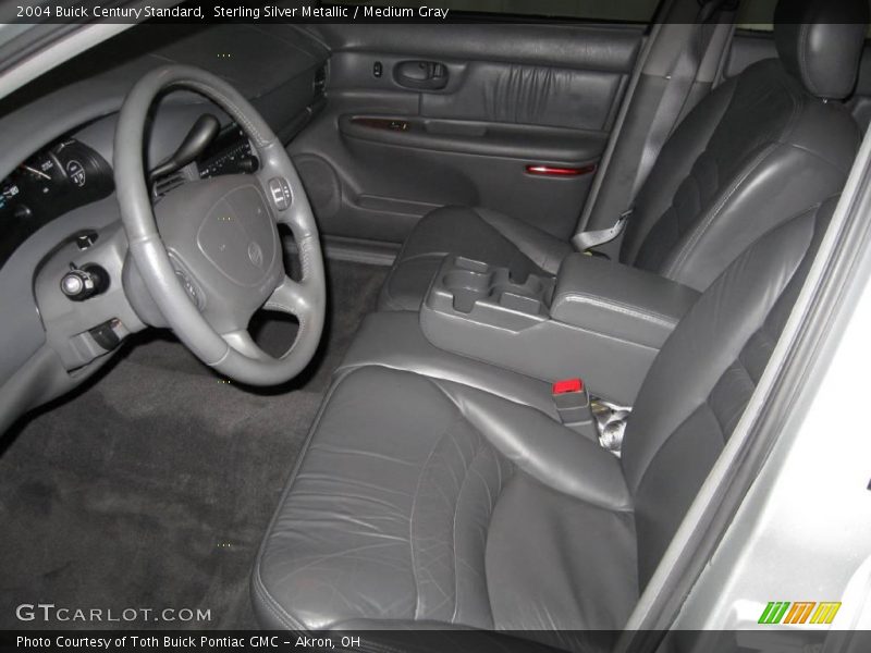 Sterling Silver Metallic / Medium Gray 2004 Buick Century Standard