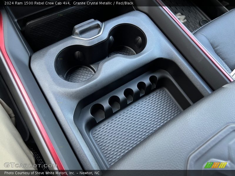 Granite Crystal Metallic / Red/Black 2024 Ram 1500 Rebel Crew Cab 4x4