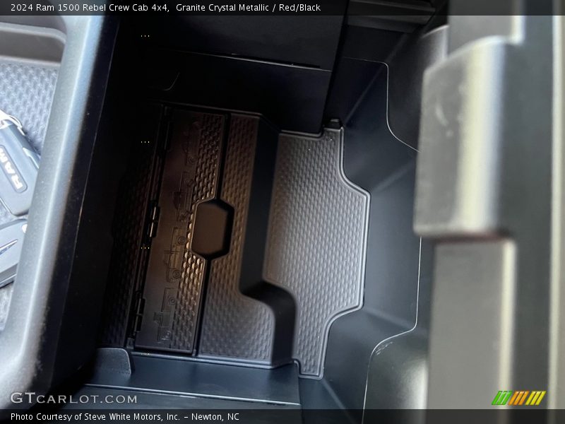 Granite Crystal Metallic / Red/Black 2024 Ram 1500 Rebel Crew Cab 4x4