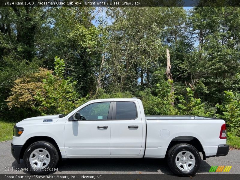  2024 1500 Tradesman Quad Cab 4x4 Bright White