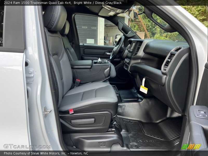 Front Seat of 2024 1500 Tradesman Quad Cab 4x4