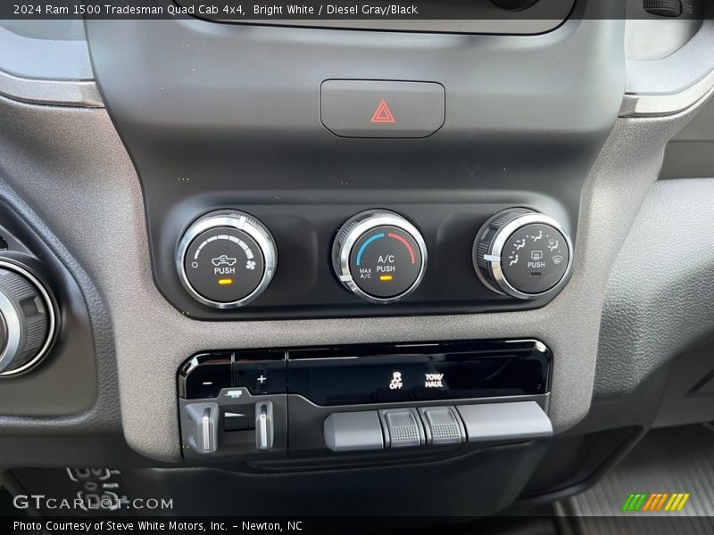 Controls of 2024 1500 Tradesman Quad Cab 4x4