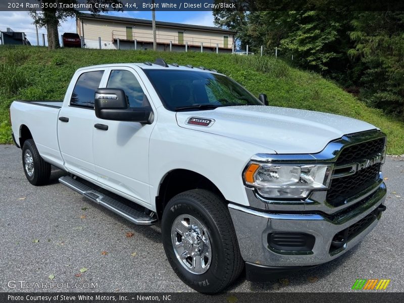 Front 3/4 View of 2024 3500 Tradesman Crew Cab 4x4