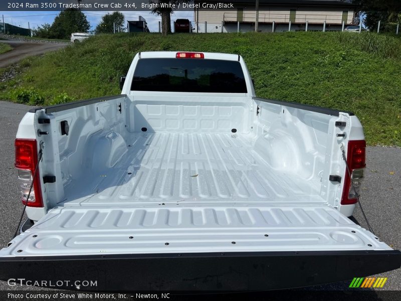 Bright White / Diesel Gray/Black 2024 Ram 3500 Tradesman Crew Cab 4x4