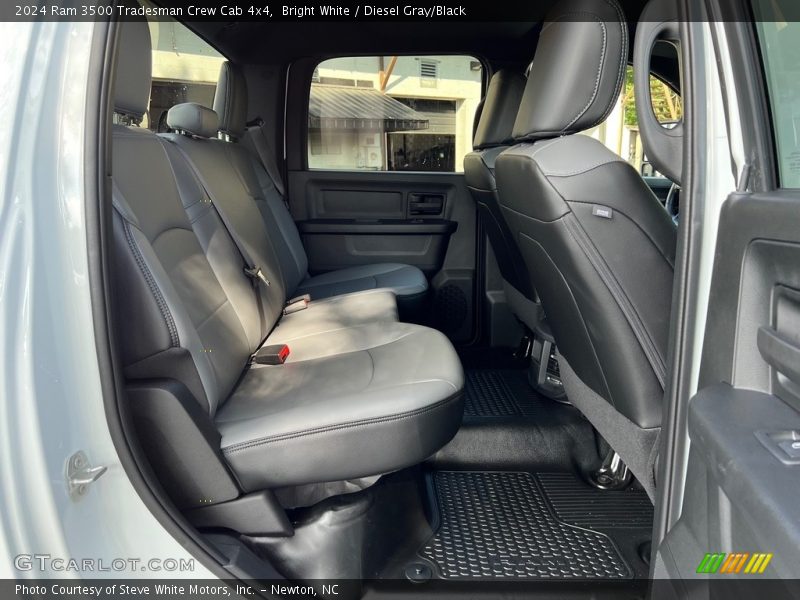 Rear Seat of 2024 3500 Tradesman Crew Cab 4x4
