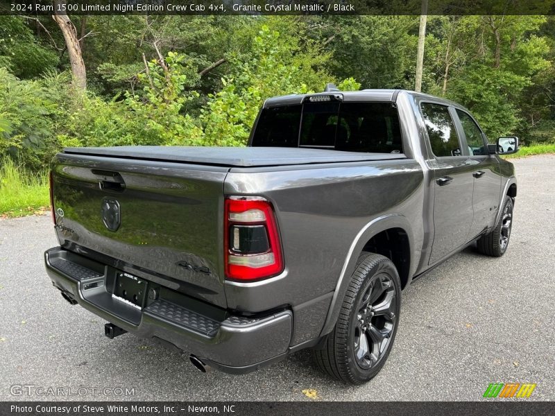 Granite Crystal Metallic / Black 2024 Ram 1500 Limited Night Edition Crew Cab 4x4