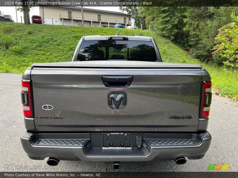 Granite Crystal Metallic / Black 2024 Ram 1500 Limited Night Edition Crew Cab 4x4