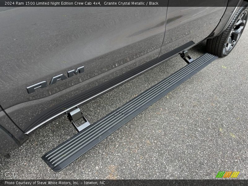 Granite Crystal Metallic / Black 2024 Ram 1500 Limited Night Edition Crew Cab 4x4