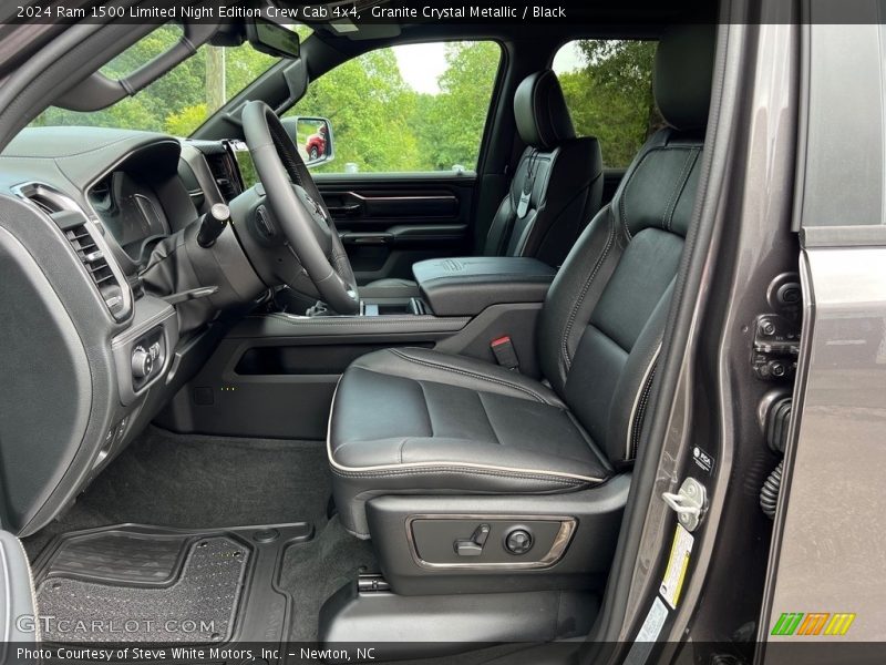 Granite Crystal Metallic / Black 2024 Ram 1500 Limited Night Edition Crew Cab 4x4