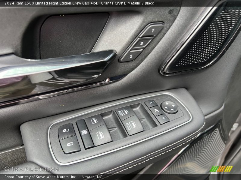 Granite Crystal Metallic / Black 2024 Ram 1500 Limited Night Edition Crew Cab 4x4