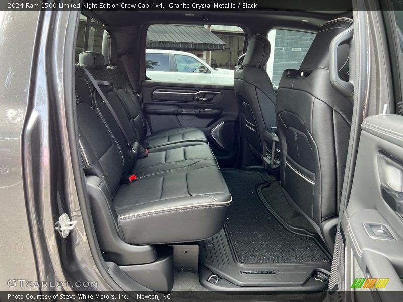 Granite Crystal Metallic / Black 2024 Ram 1500 Limited Night Edition Crew Cab 4x4