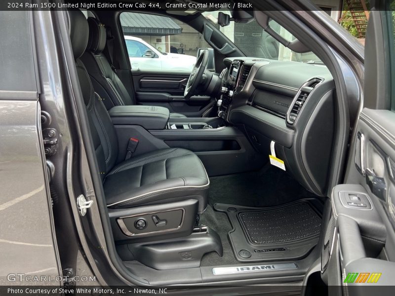 Granite Crystal Metallic / Black 2024 Ram 1500 Limited Night Edition Crew Cab 4x4
