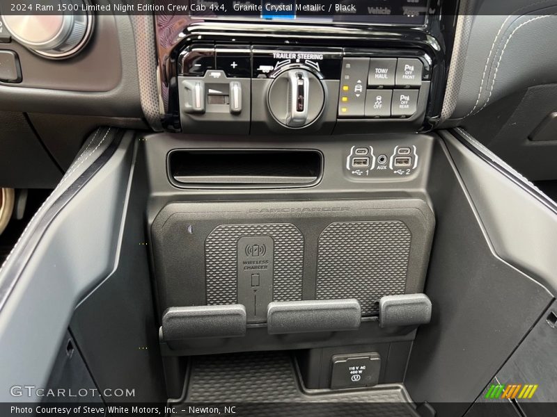 Granite Crystal Metallic / Black 2024 Ram 1500 Limited Night Edition Crew Cab 4x4