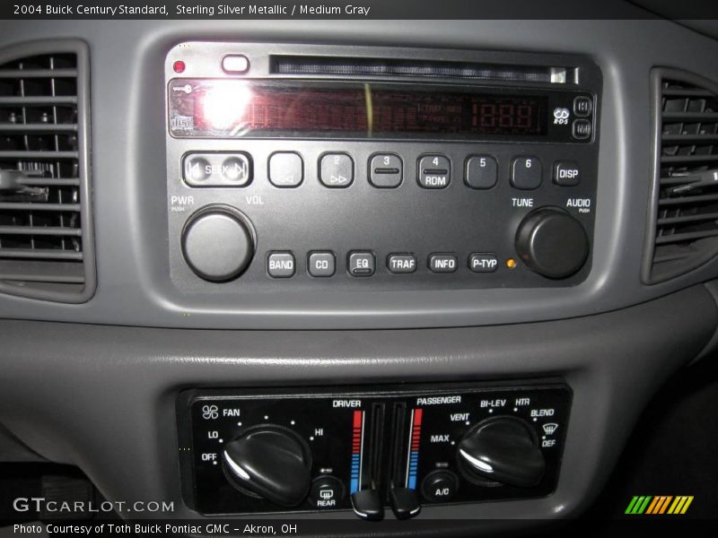 Sterling Silver Metallic / Medium Gray 2004 Buick Century Standard