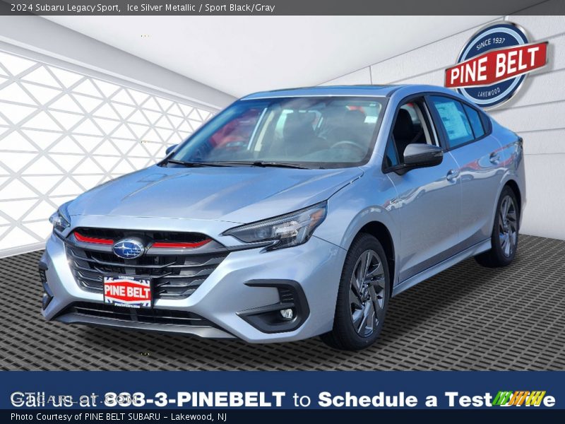 Ice Silver Metallic / Sport Black/Gray 2024 Subaru Legacy Sport