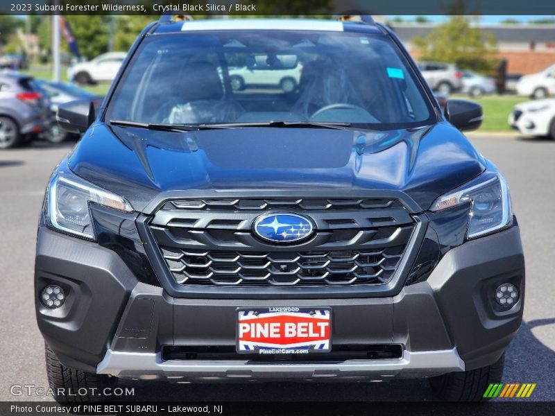 Crystal Black Silica / Black 2023 Subaru Forester Wilderness