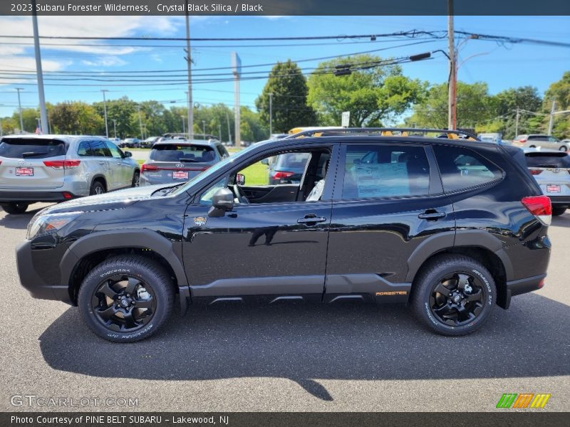  2023 Forester Wilderness Crystal Black Silica