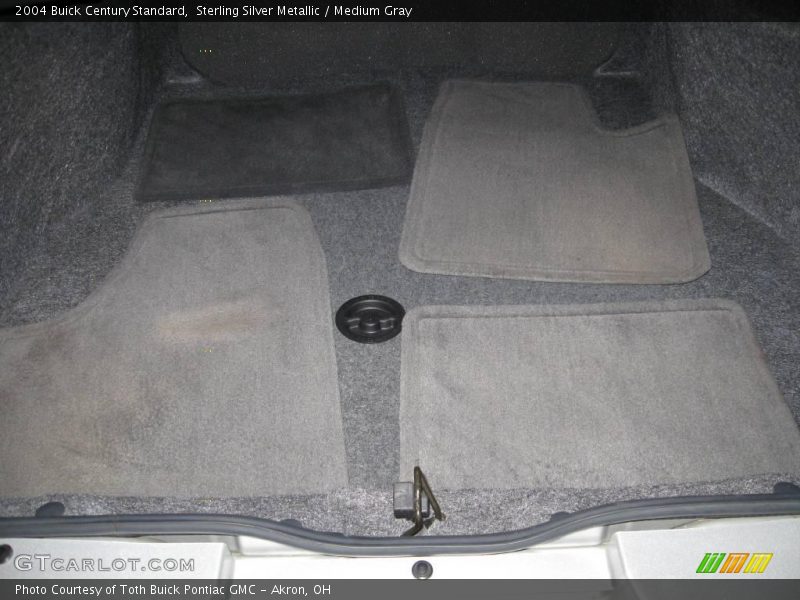 Sterling Silver Metallic / Medium Gray 2004 Buick Century Standard