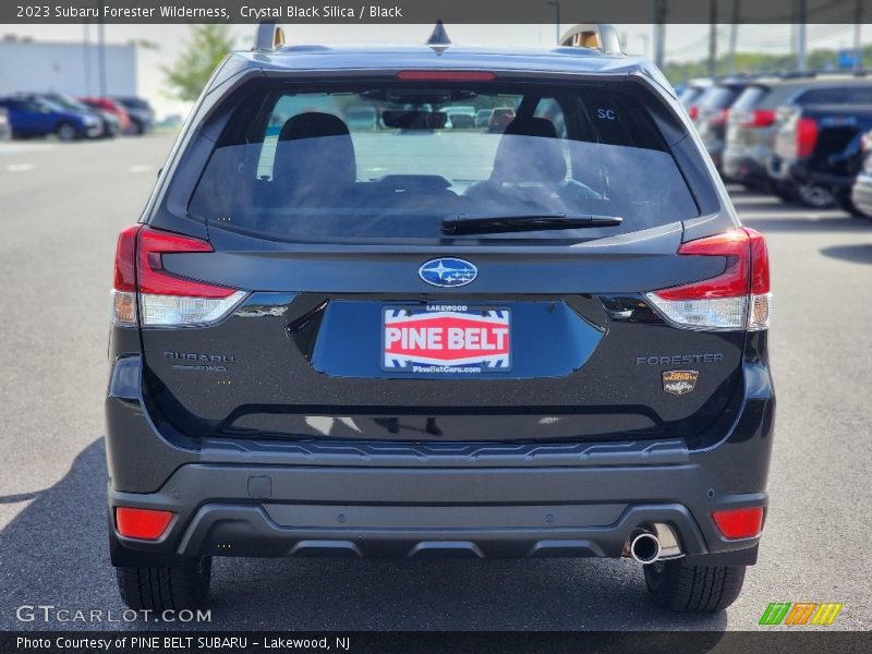 Crystal Black Silica / Black 2023 Subaru Forester Wilderness