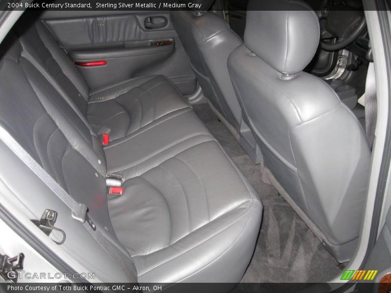 Sterling Silver Metallic / Medium Gray 2004 Buick Century Standard