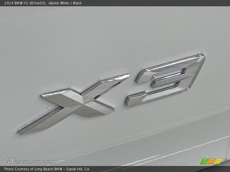  2024 X3 sDrive30i Logo