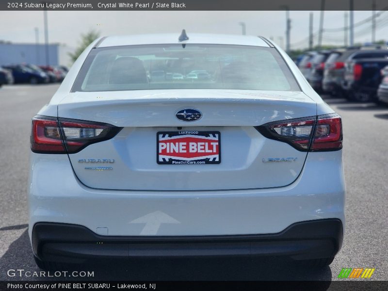 Crystal White Pearl / Slate Black 2024 Subaru Legacy Premium