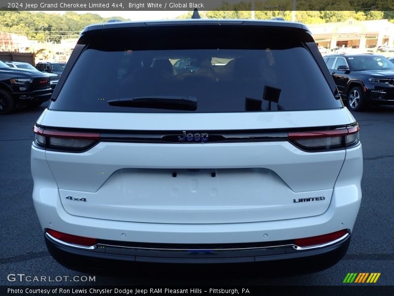 Bright White / Global Black 2024 Jeep Grand Cherokee Limited 4x4