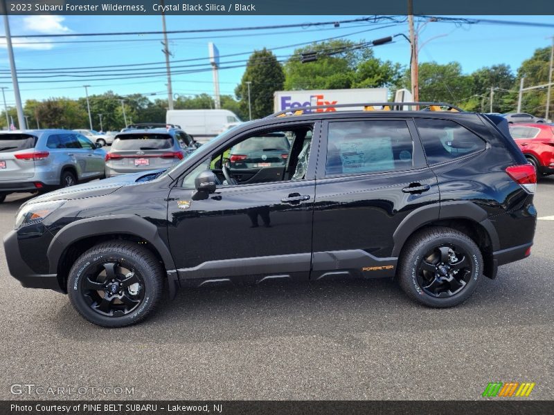 Crystal Black Silica / Black 2023 Subaru Forester Wilderness